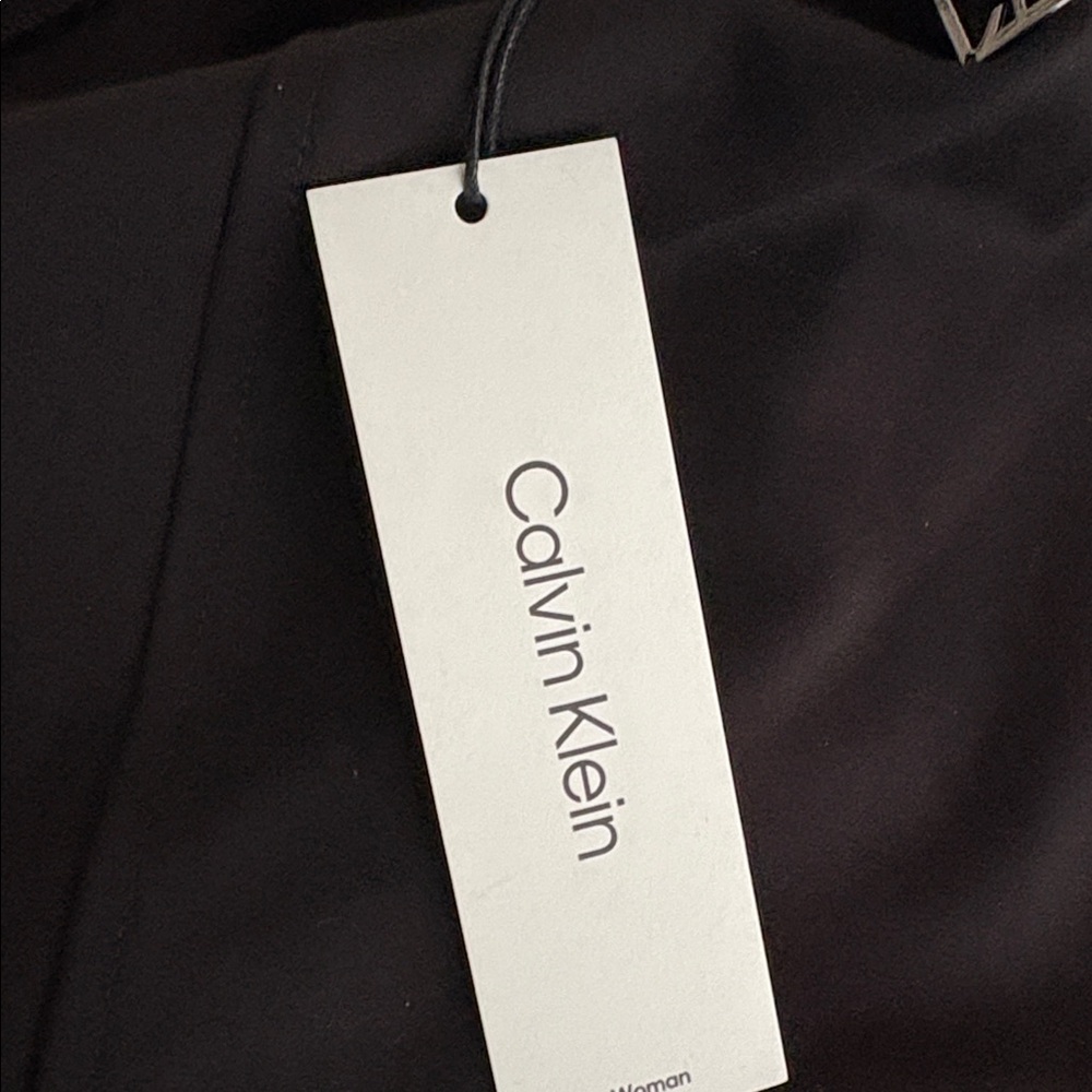 Calvin Klein Womens Black Modern Essentials Ponte Pants Size 0X NWT - Picture 11 of 13